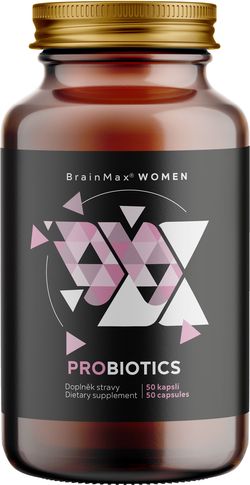 BrainMax Women Probiotics, probiotiká pre ženy, 50 kapsúl