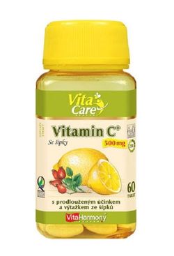 VitaHarmony Vitamín C 500 mg so šípkami 60 kapsúl