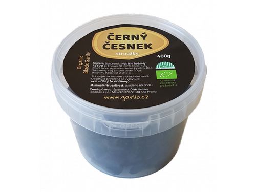 Garlio Bio čierny cesnak plast, 400 g