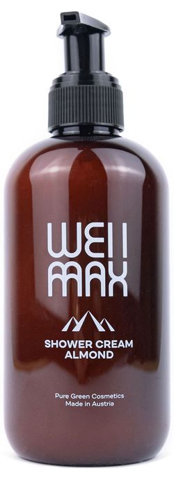 WellMax Mandľový sprchový krém, 250 ml