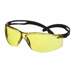3M SecureFit 500 žlté okuliare, čierne obruby, SF503SGAF-BLK