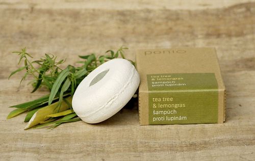 Ponio Tuhý šampón proti lupinám Tea Tree & Lemongras Hmotnosť šampónu: 30g