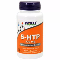 Now Foods 5-HTP 100 mg 60 kapsúl