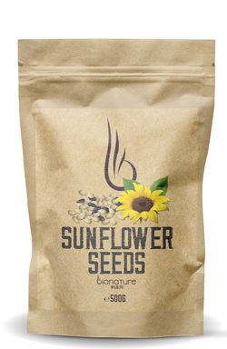 Slnečnicové semienka - BioNature 500g