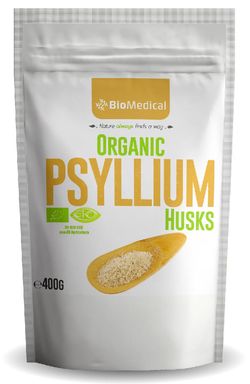 Organic Psyllium Husks – Bio psyllium šupky 400g Natural
