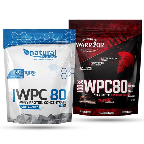 WPC 80 - srvátkový whey proteín Bananas in Chocolate 400g