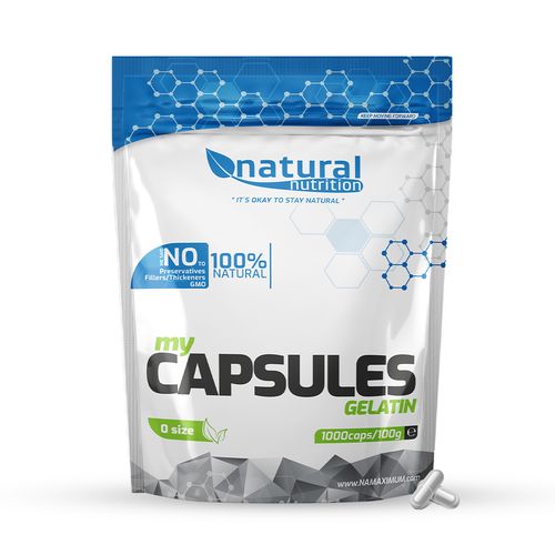 Želatínové Kapsuly MyCapsules Gelatin 00