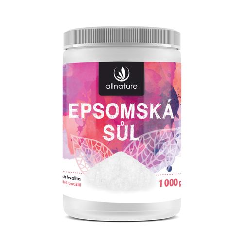 Allnature Epsomská soľ 1000 g