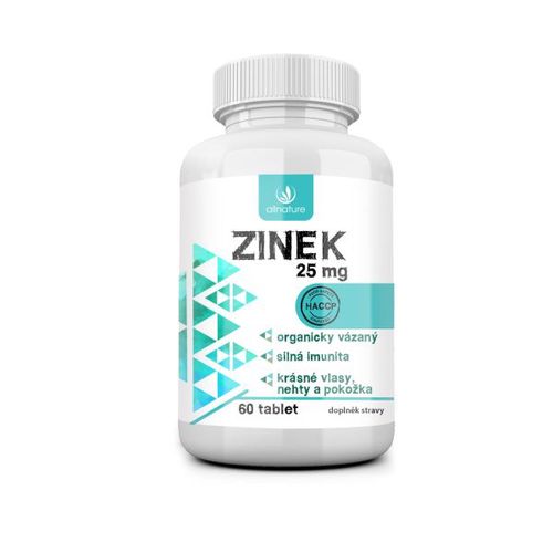 Allnature Zinok - 25 mg - 60 tbl.