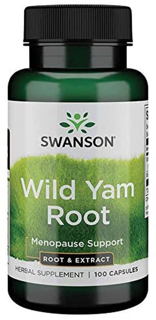 Swanson Wild Yam Root - Smlditec Chlupatý, 100 kapslí