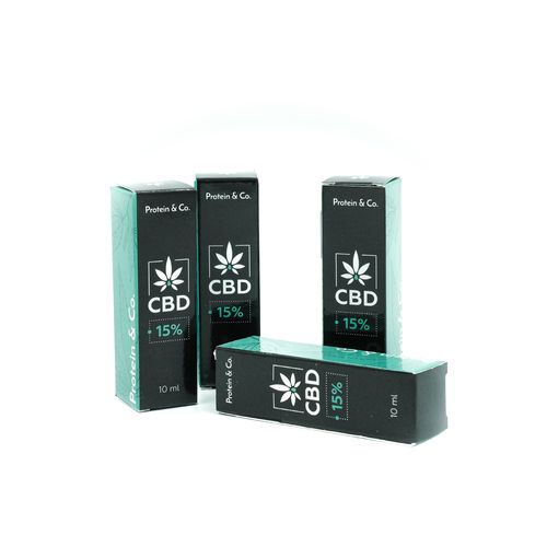 Protein&Co. Balíček 3 + 1 zadarmo CBD 15 %