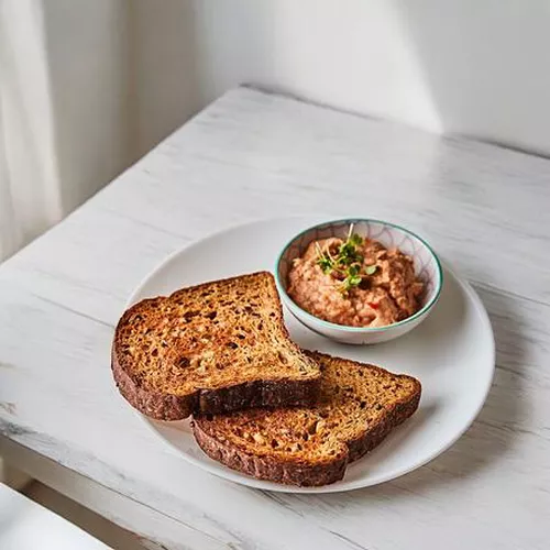 Proteínový toastový chlieb so semienkami (8 porcií)