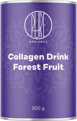 BrainMax Pure Collagen Drink, kolagén nápoj, lesné ovocie 300 g Kolagén nápoj s príchuťou lesného ovocia