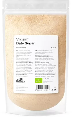 Vilgain Datlový cukor BIO 400 g