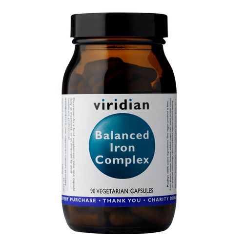 Viridian Balanced Iron Complex 90 kapslí