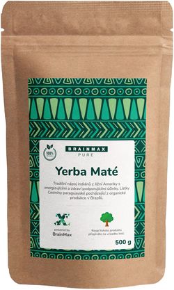 BrainMax Pure Organic Yerba Maté, 500 g