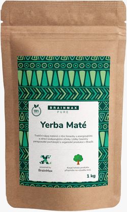 BrainMax Pure Organic Yerba Maté, 1000 g