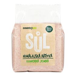 CountryLife Himalájská sůl růžová jemná 1kg