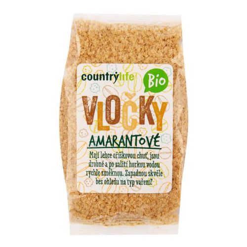 CountryLife - Vločky amarantové, 250 g * CZ-BIO-001 certifikát