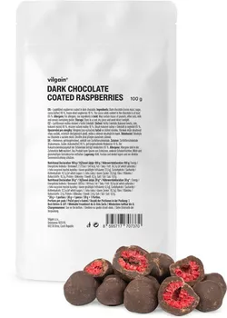 Vilgain Lyofilizované maliny v horkej čokoláde 100 g