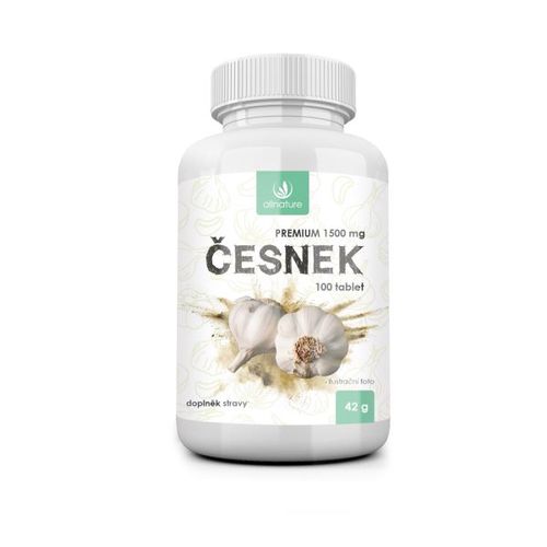 Allnature Cesnak 1500 mg 100 tbl.