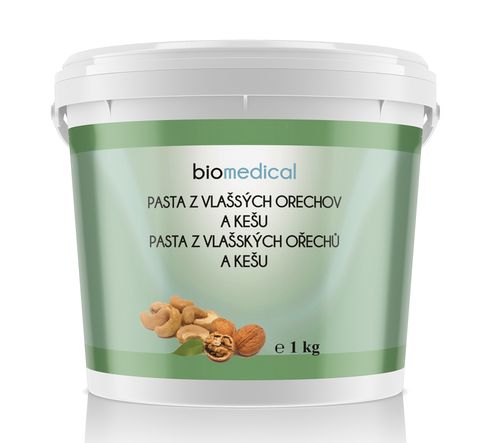 Maslo z kešu a vlašských orechov Natural 1kg