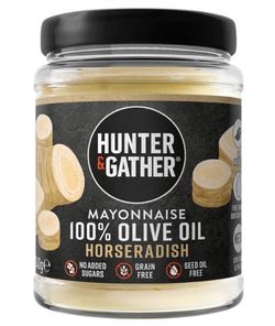 HUNTER & GATHER - Olivová majonéza s křenem, 240 g
