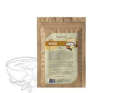 Protein&Co. Keto mash - proteínová diétna kaša vzorka 40 g Príchut´: Vanilka