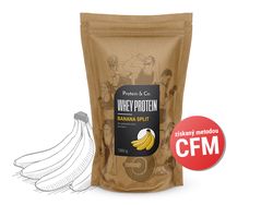 Protein&Co. CFM Whey protein 80 1000 g Príchut´: Banana split