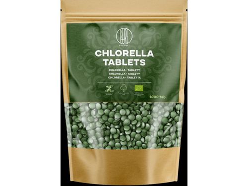 BrainMax Pure Chlorella Tablets, BIO, 1000 tabliet *CZ-BIO-001 certifikát