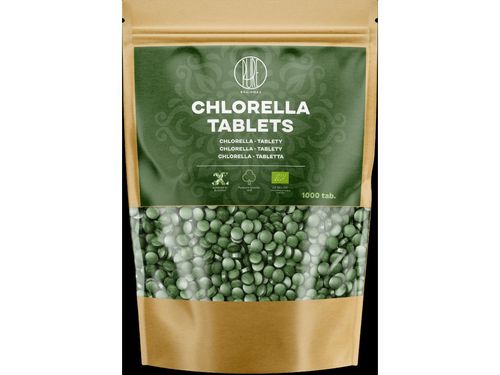 BrainMax Pure Chlorella Tablets, BIO, 1000 tabliet *CZ-BIO-001 certifikát