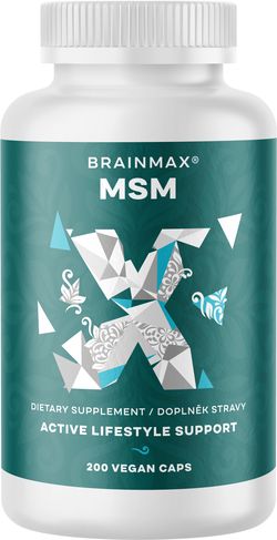 BrainMax MSM, 800 mg, 200 kapsúl