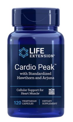 Life Extension Cardio Peak s hlohem a arjunou, 120 veg. kapslí