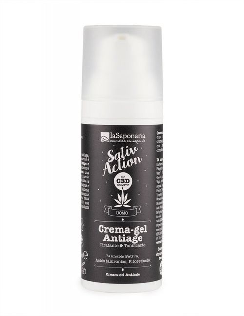 laSaponaria Pleťové sérum s konopným CBD pro pány BIO, 50 ml