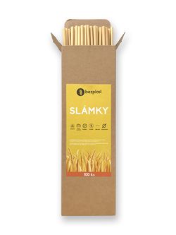 Slamky zo slamy 21 cm - 100 ks