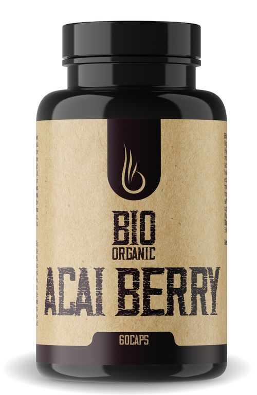 Bio Acai Berry vegetariánske kapsuly 60 caps