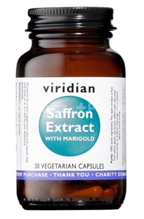 Viridian Saffron Extract (Šafrán) 30kapslí