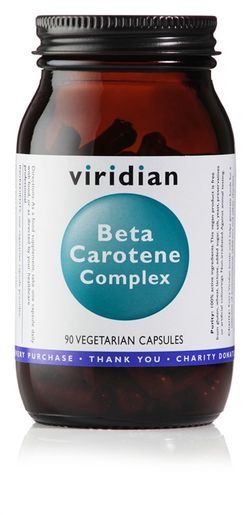 Viridian Beta Carotene Complex 90kapslí