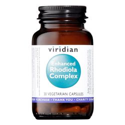 Viridian Enhanced Rhodiola Complex 90kapslí (Rozchodnice růžová s adaptogeny)