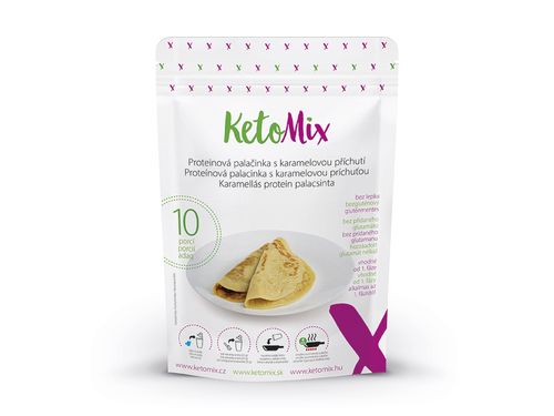 KetoMix Proteínová palacinka s karamelovou príchuťou (10 porcií)