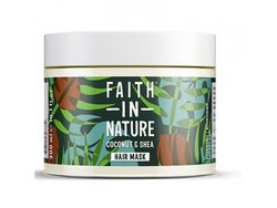 Faith in Nature - Vlasová maska kokos a bambucké máslo, 300 ml