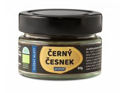 Garlio Bio čierny cesnak SUŠENÝ - mletý, 60 g