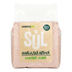 CountryLife Himalájska soľ ružová jemná, 0,5 kg