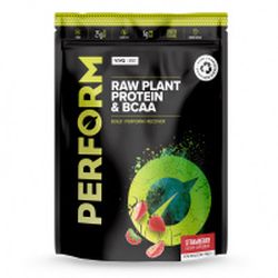 Vivo Life Perform - Raw vegan protein & BCAA, 988 g Príchuť: Jahoda a vanilka
