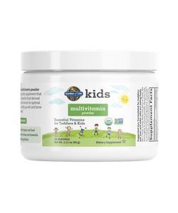 Garden of Life Kids Organic multivitamín (multivitamín pro děti v prášku), 60 g