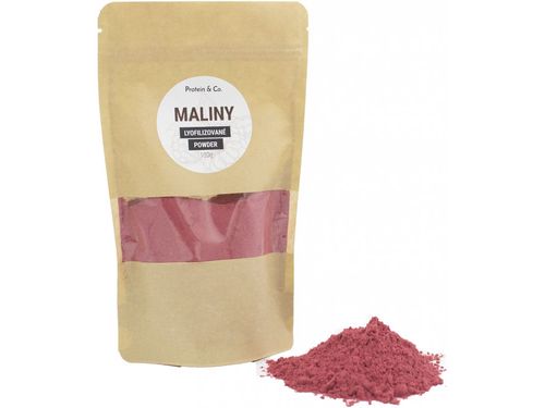 Protein&Co. Lyofilizované maliny - prášok 100 g