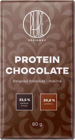 BrainMax Pure Protein chocolate mliečna, 80 g