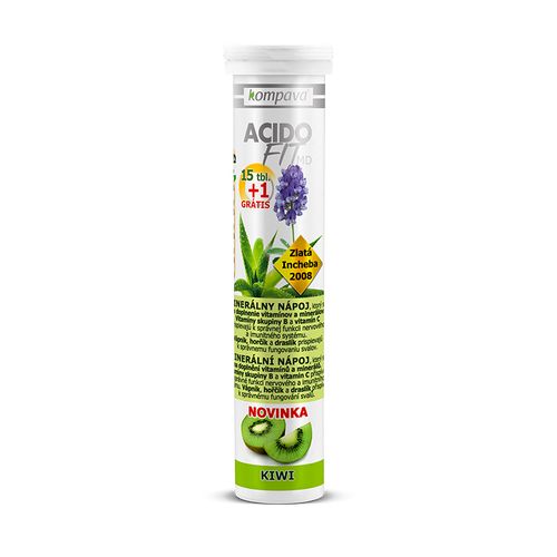 AcidoFit MD 15 + 1 tabliet, kiwi