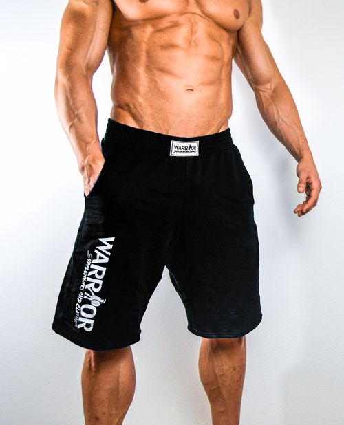 Kraťasy Warrior čierne XL Čierna