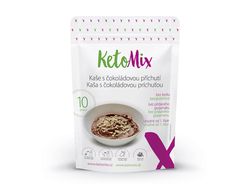 Proteínová kaša KetoMix - s čokoládovou príchuťou (10 porcií) 280 g